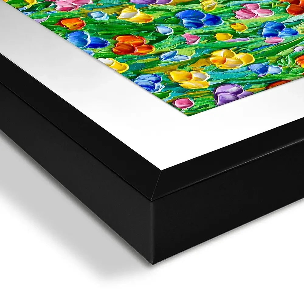 Joyful Meadow 2 Framed Art Print Joyful Meadow 2 Framed Art Print wall art product Olga Tkachyk