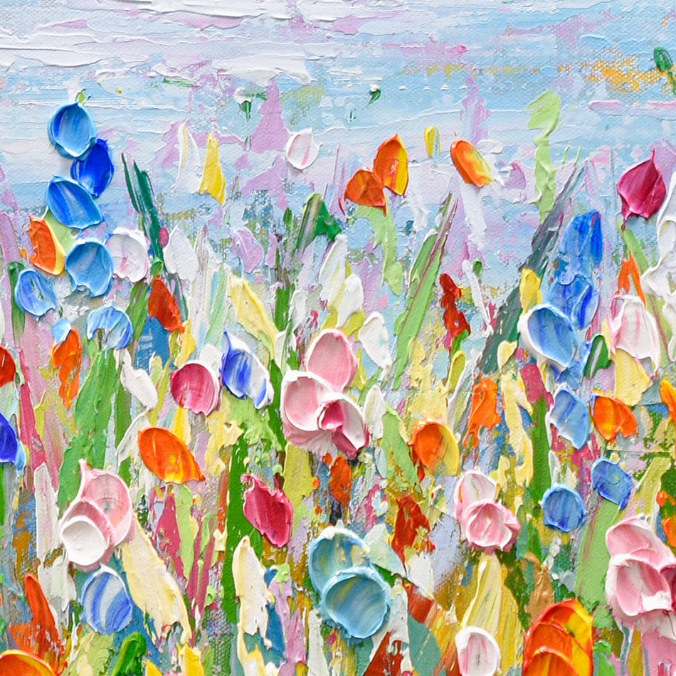Joyful Meadow Art Print wall art product / Shutterstock