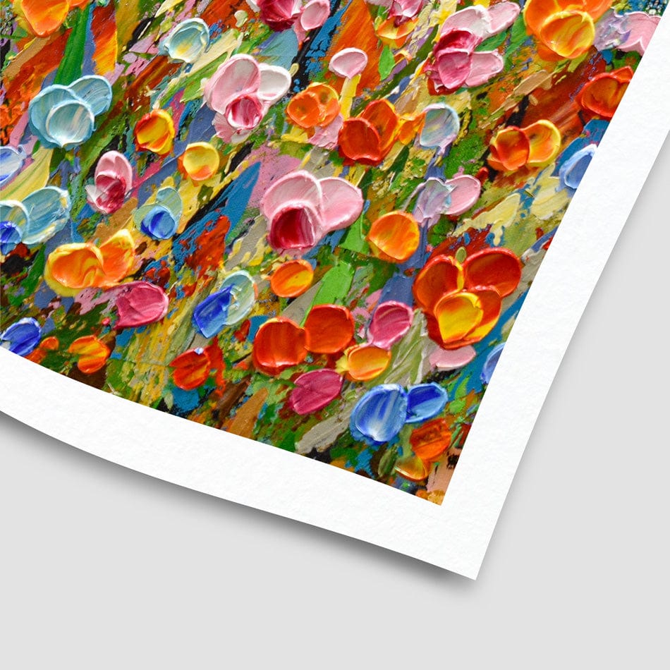 Joyful Meadow Art Print wall art product / Shutterstock