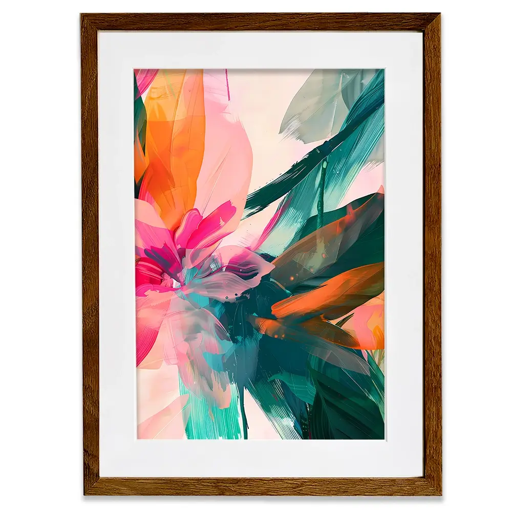 Jumble Jungle Framed Art Print Jumble Jungle Framed Art Print wall art product Walker Noble