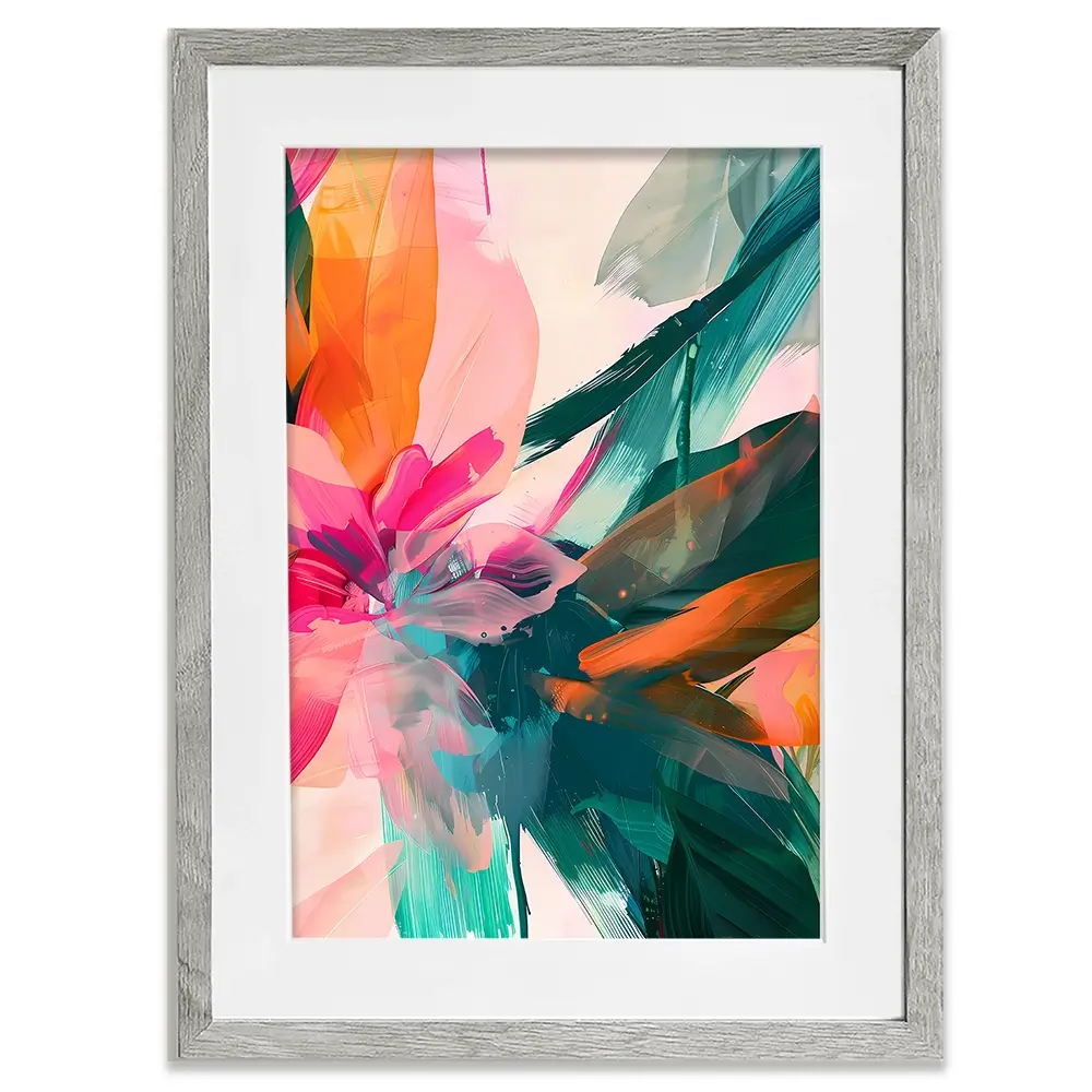 Jumble Jungle Framed Art Print Jumble Jungle Framed Art Print wall art product Walker Noble