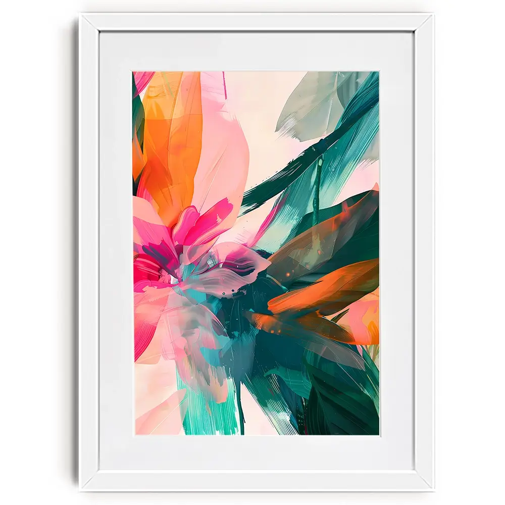 Jumble Jungle Framed Art Print Jumble Jungle Framed Art Print wall art product Walker Noble