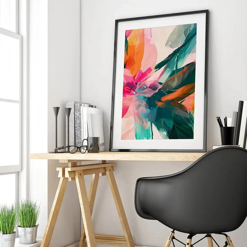 Jumble Jungle Framed Art Print Jumble Jungle Framed Art Print wall art product Walker Noble