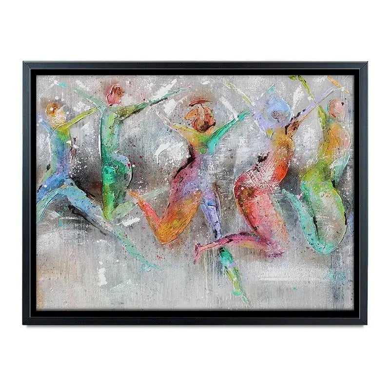 Jump Around Canvas Print Jump Around Canvas Print wall art product Studio Paint-Ing