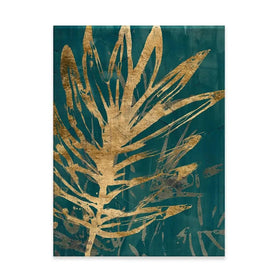 Jungle Leaves Canvas Print Jungle Leaves Canvas Print wall art product June Erica Vess