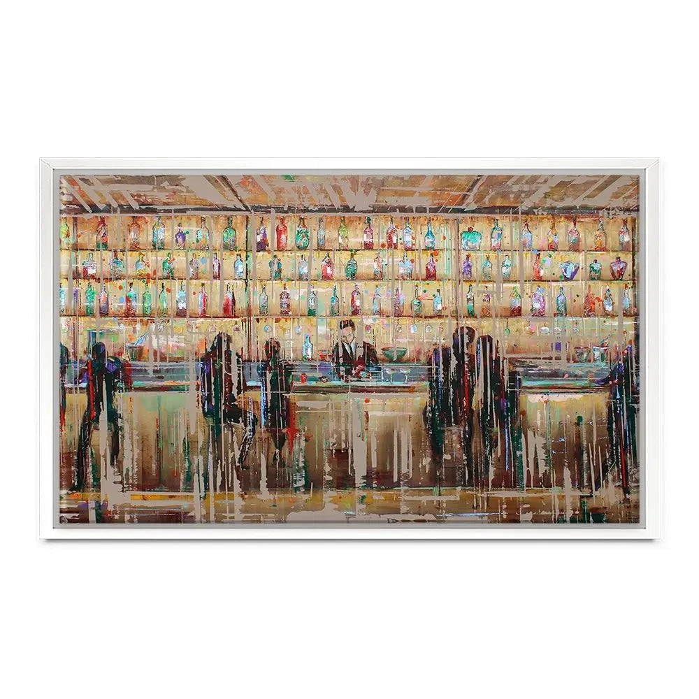 Just Another Cocktail Bar Canvas Print Just Another Cocktail Bar Canvas Print wall art product Studio Paint-Ing