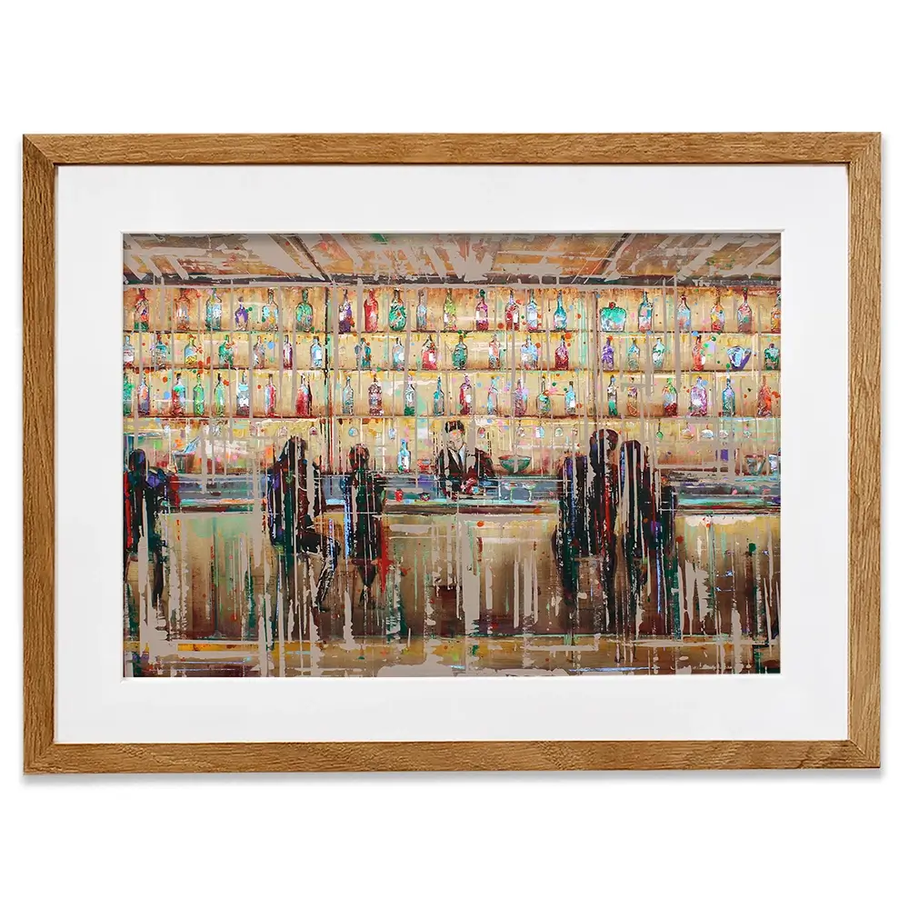 Just Another Cocktail Bar Framed Art Print Just Another Cocktail Bar Framed Art Print wall art product Studio Paint-Ing