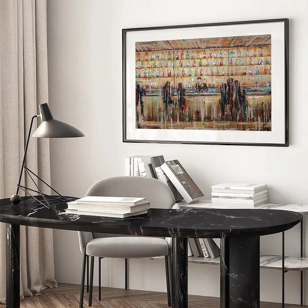 Just Another Cocktail Bar Framed Art Print Just Another Cocktail Bar Framed Art Print wall art product Studio Paint-Ing