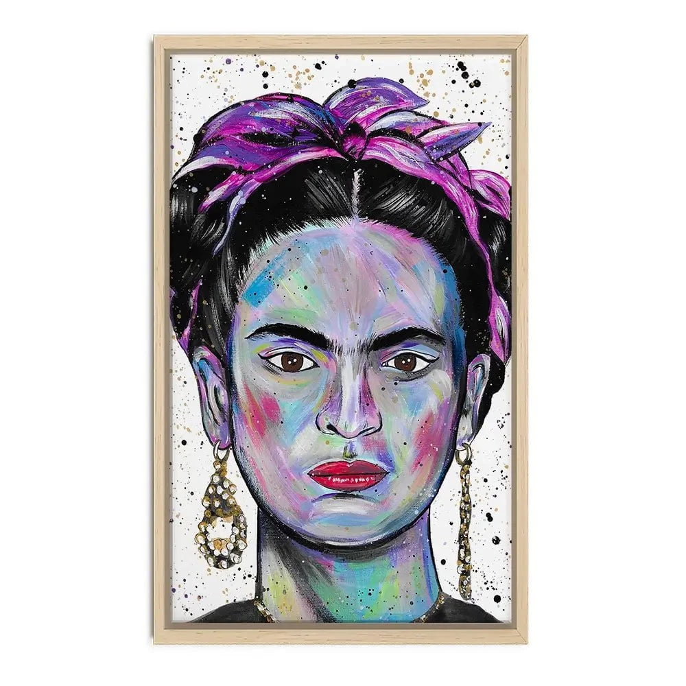 Just Frida Canvas Print Just Frida Canvas Print wall art product Emma LC Art