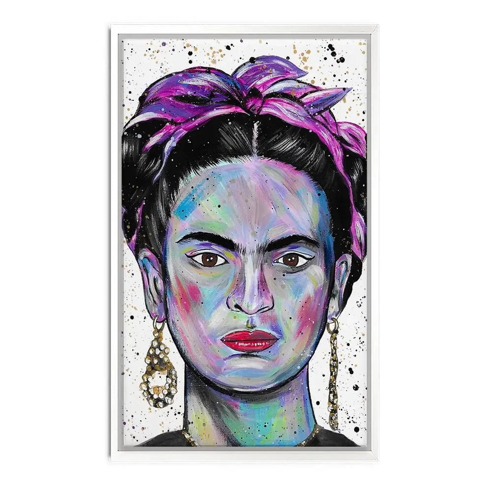 Just Frida Canvas Print Just Frida Canvas Print wall art product Emma LC Art