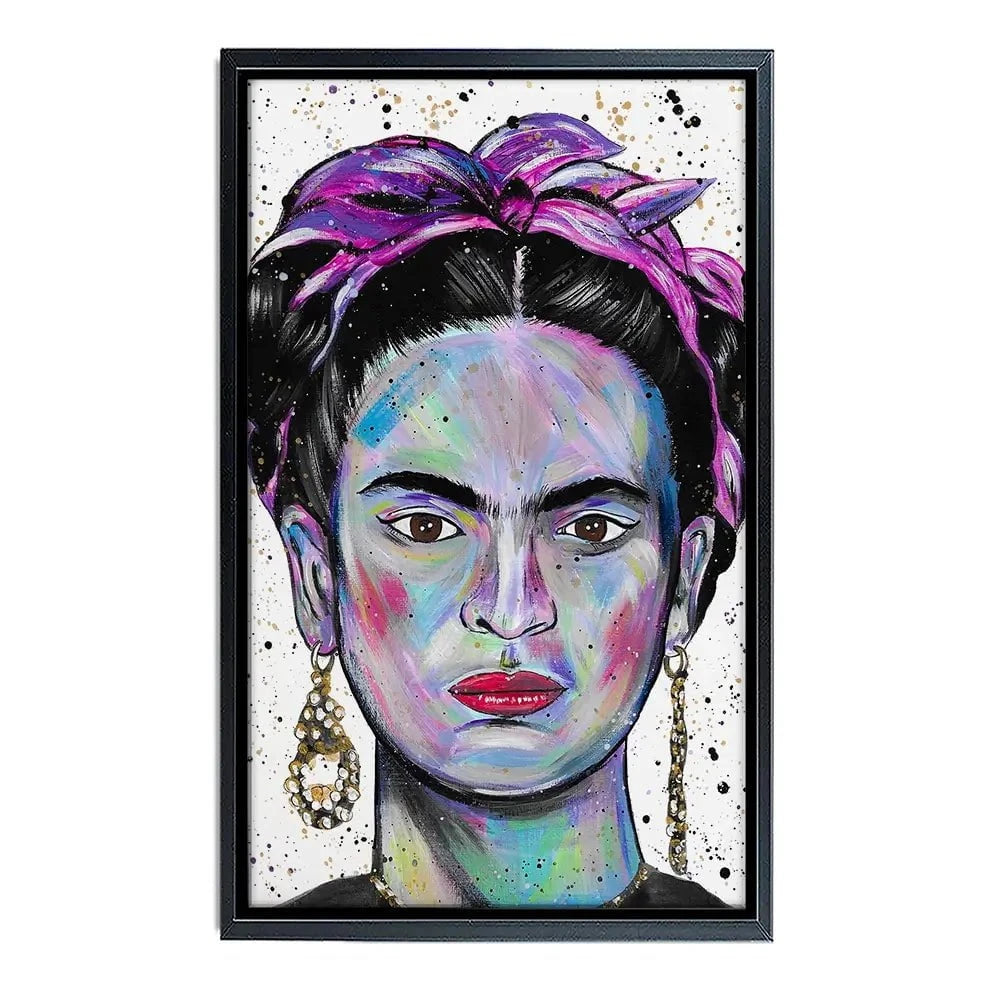 Just Frida Canvas Print Just Frida Canvas Print wall art product Emma LC Art