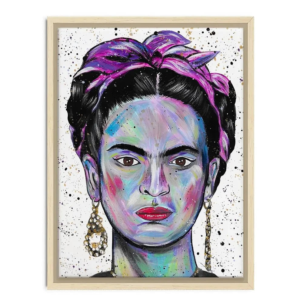 Just Frida Canvas Print Just Frida Canvas Print wall art product Emma LC Art