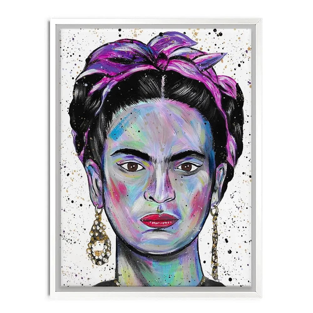 Just Frida Canvas Print Just Frida Canvas Print wall art product Emma LC Art