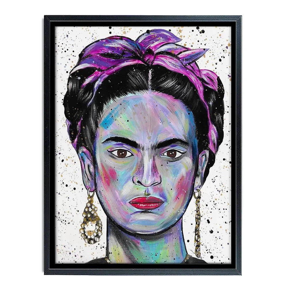 Just Frida Canvas Print Just Frida Canvas Print wall art product Emma LC Art