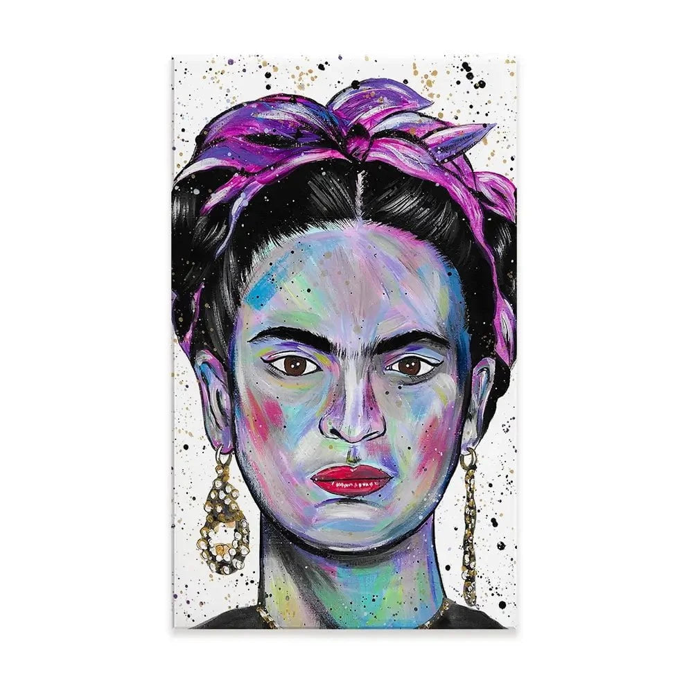 Just Frida Canvas Print Just Frida Canvas Print wall art product Emma LC Art