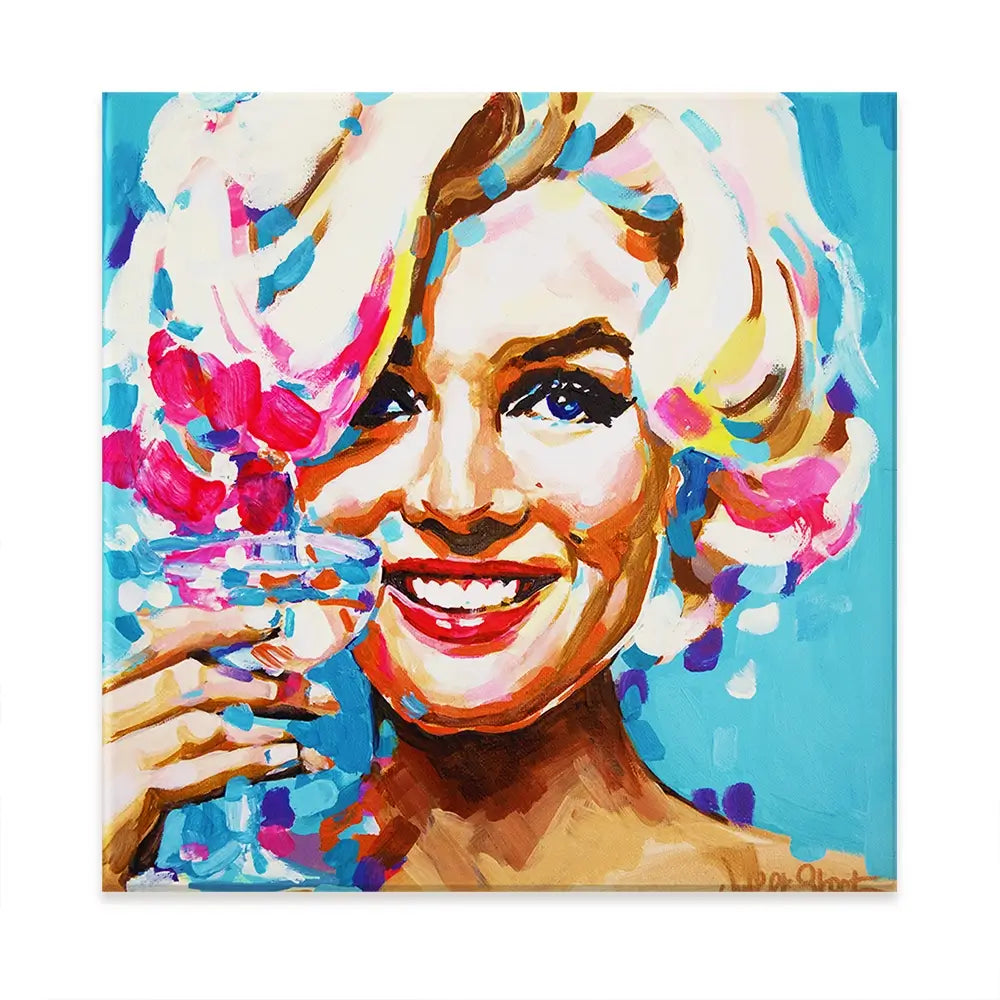 Keep Smiling Oversized Canvas Print Keep Smiling Oversized Canvas Print wall art product Art Print Shop
