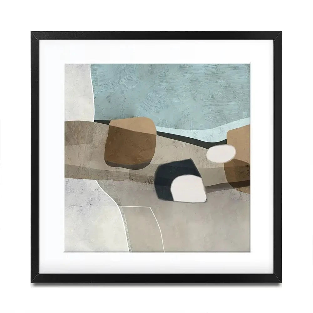 Kindly So Square Framed Art Print Kindly So Square Framed Art Print wall art product Roberto Moro