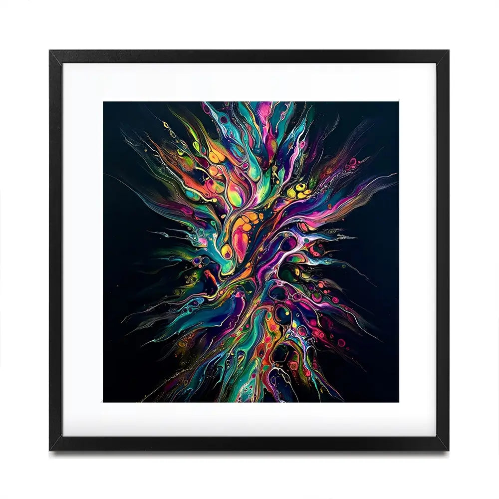Kinetic Symphony Square Framed Art Print Kinetic Symphony Square Framed Art Print wall art product David Alexander Elder
