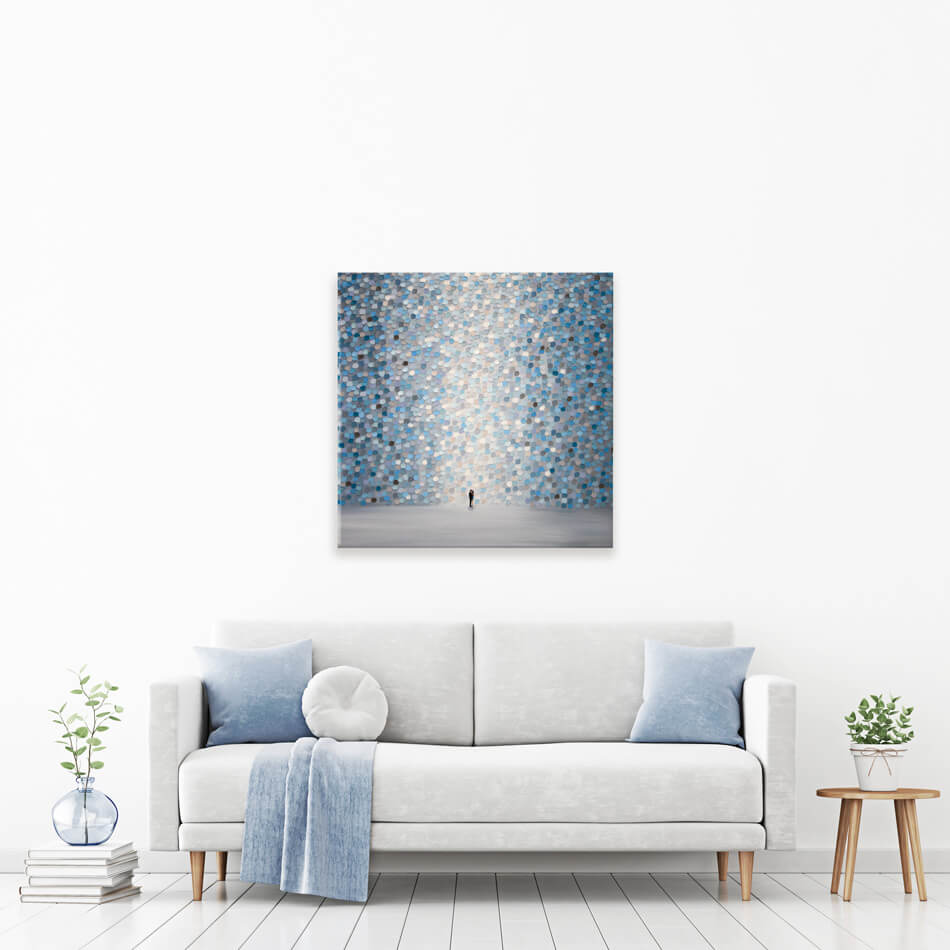Kiss In The Moonlight Canvas Print Kiss In The Moonlight Canvas Print wall art product Ekaterina Ermilkina