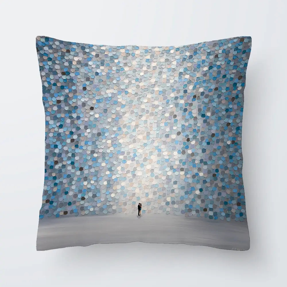 Kiss In The Moonlight Cushion Kiss In The Moonlight Cushion wall art product Ekaterina Ermilkina