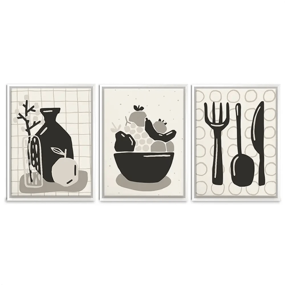 Kitchen Trio Canvas Print Kitchen Trio Canvas Print wall art product Olga_C / Shutterstock