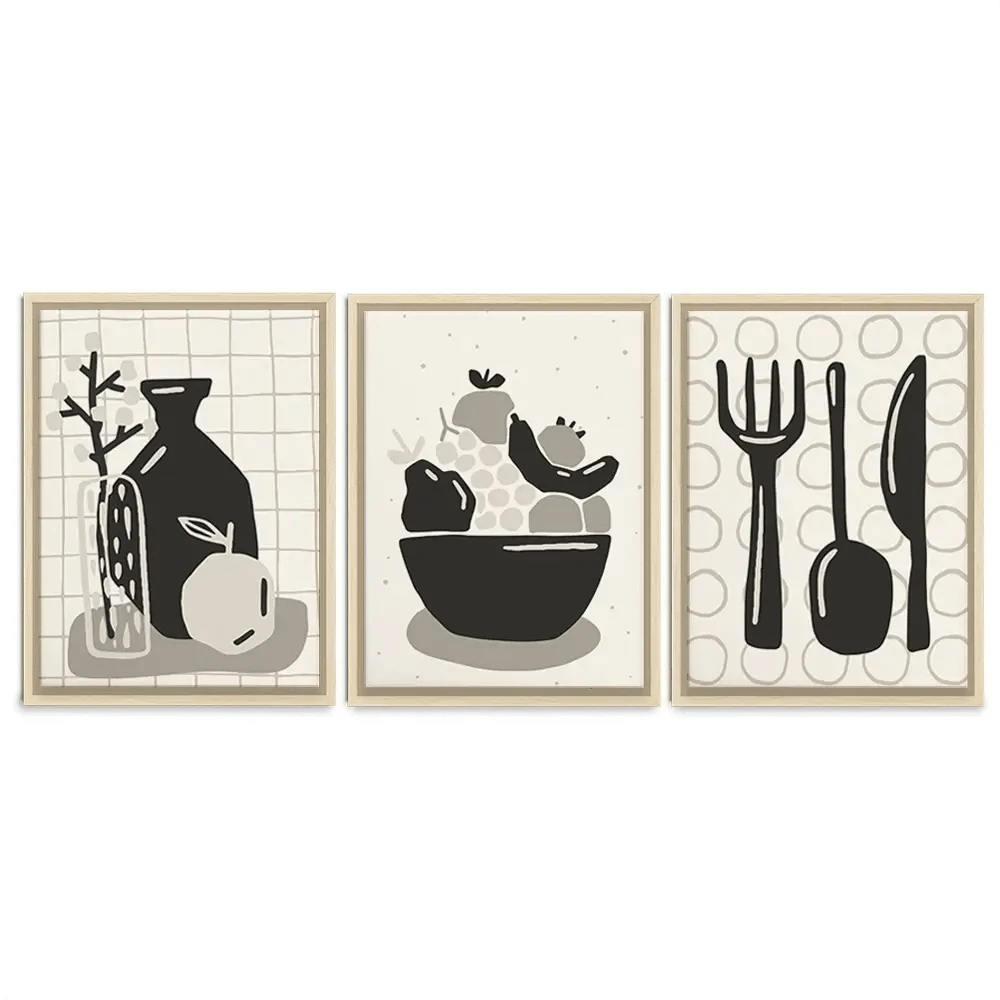Kitchen Trio Canvas Print Kitchen Trio Canvas Print wall art product Olga_C / Shutterstock