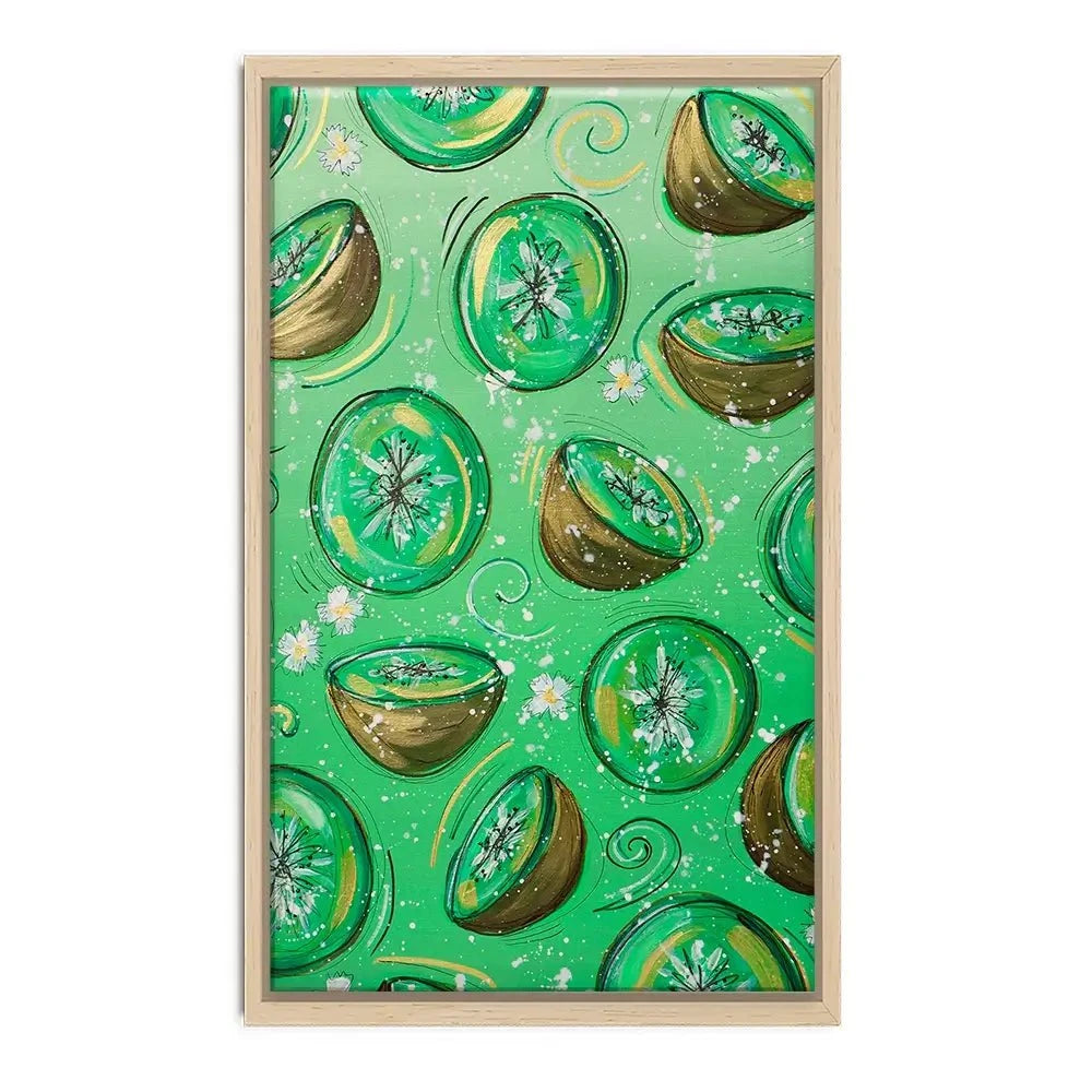 Kiwi Crazy Canvas Print Kiwi Crazy Canvas Print wall art product Elizabeth White
