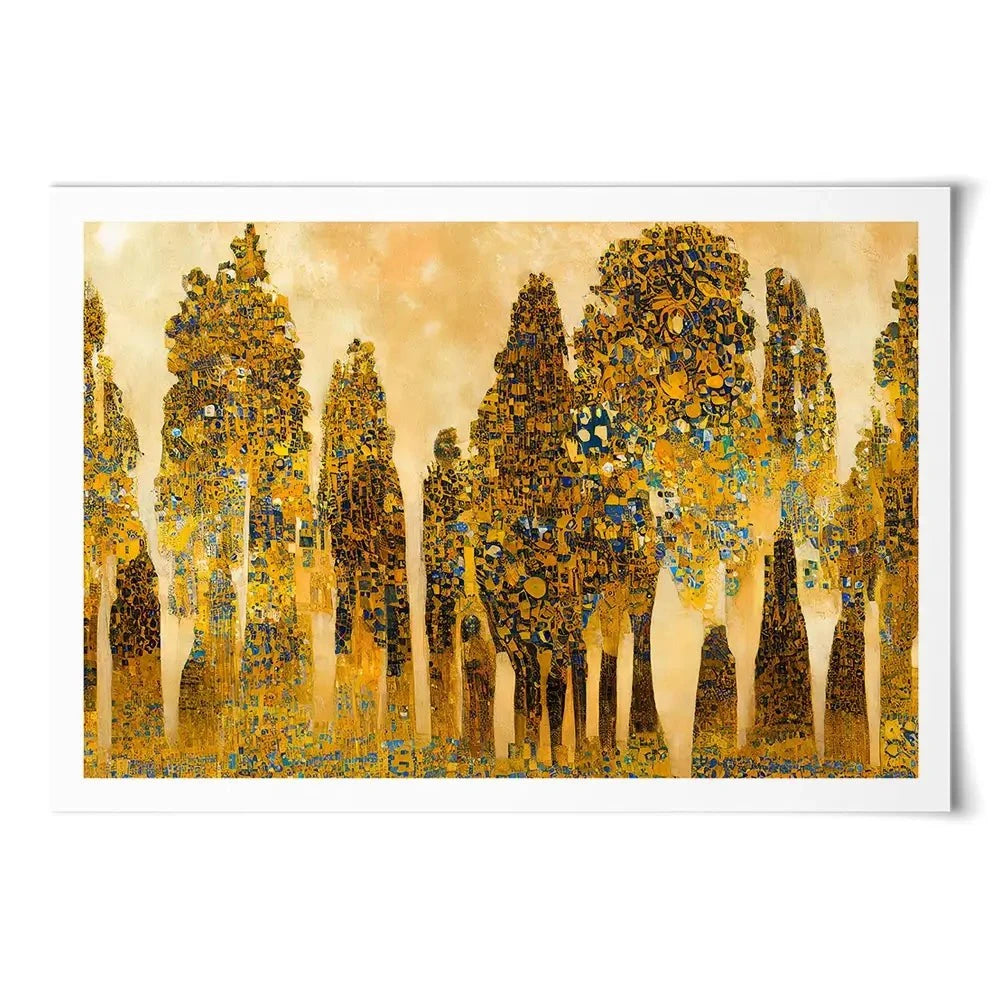 Klimt Style Trees Art Print Klimt Style Trees Art Print wall art product J. Waleson Photo / Shutterstock