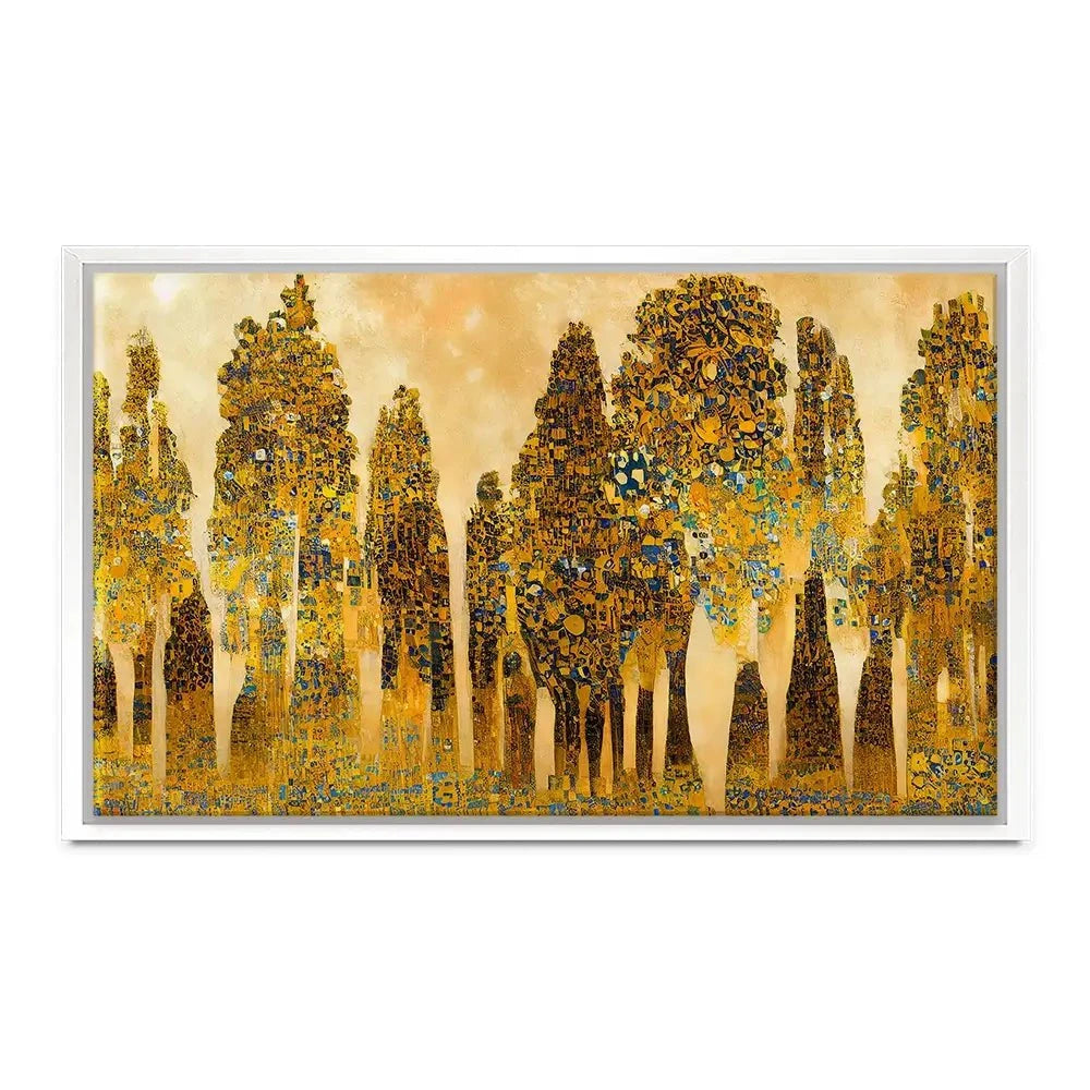 Klimt Style Trees Canvas Print Klimt Style Trees Canvas Print wall art product J. Waleson Photo / Shutterstock
