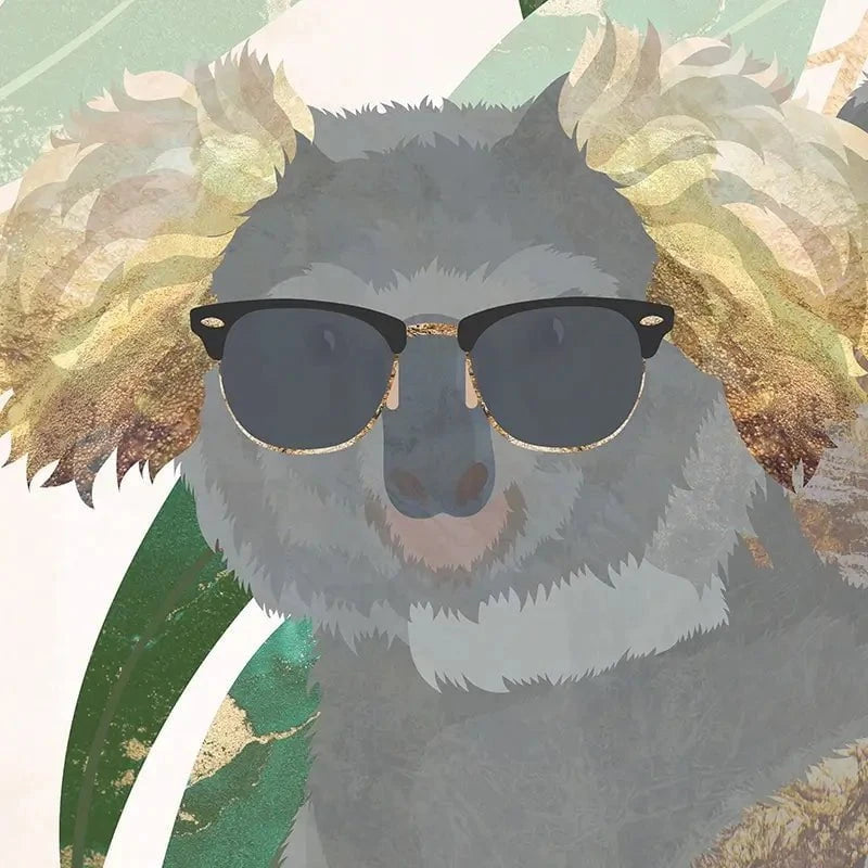 Koala In The Tree Canvas Print Koala In The Tree Canvas Print wall art product Sarah Manovski