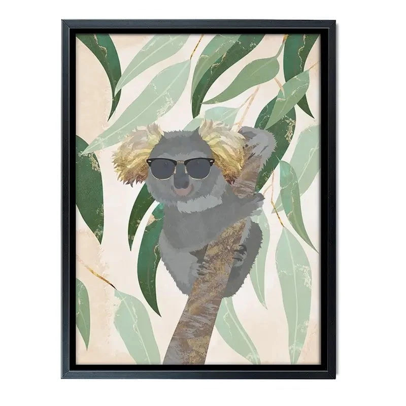 Koala In The Tree Canvas Print Koala In The Tree Canvas Print wall art product Sarah Manovski