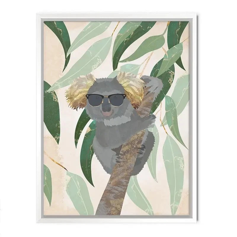 Koala In The Tree Canvas Print Koala In The Tree Canvas Print wall art product Sarah Manovski