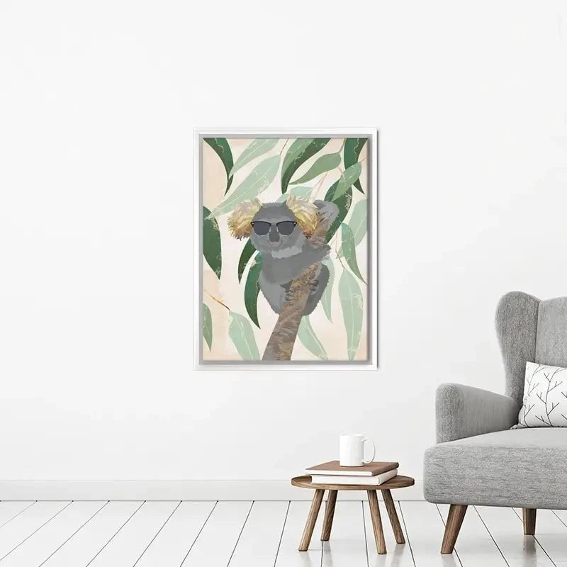 Koala In The Tree Canvas Print Koala In The Tree Canvas Print wall art product Sarah Manovski