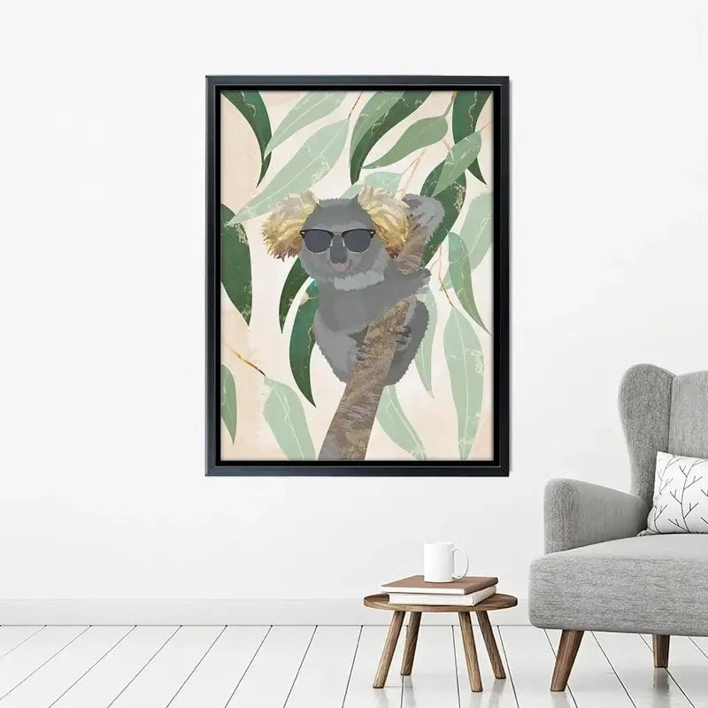 Koala In The Tree Canvas Print Koala In The Tree Canvas Print wall art product Sarah Manovski