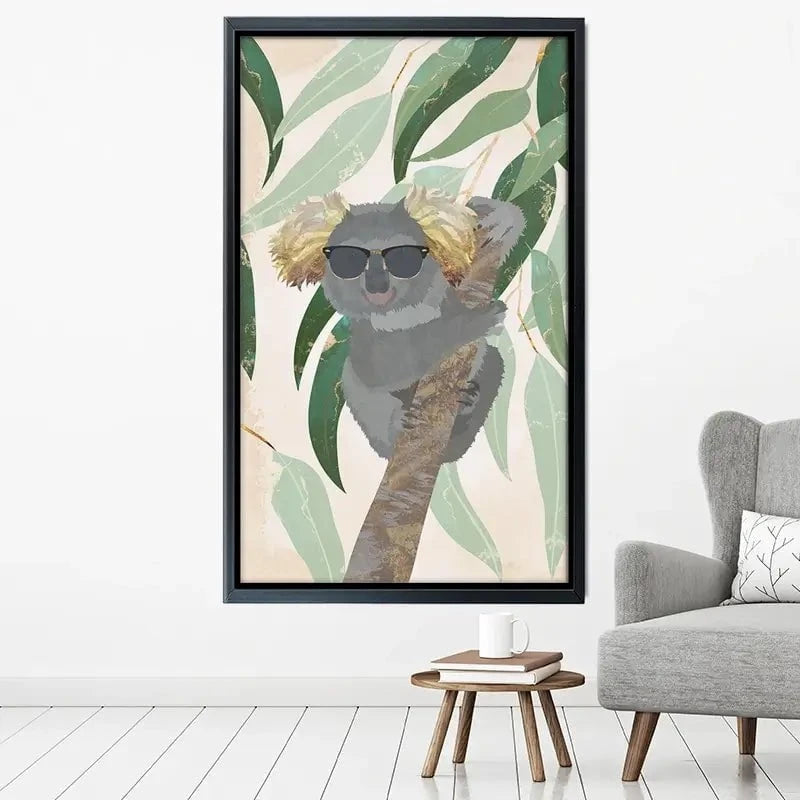 Koala In The Tree Canvas Print Koala In The Tree Canvas Print wall art product Sarah Manovski