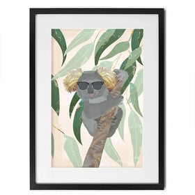 Koala In The Tree Framed Art Print Koala In The Tree Framed Art Print wall art product Sarah Manovski