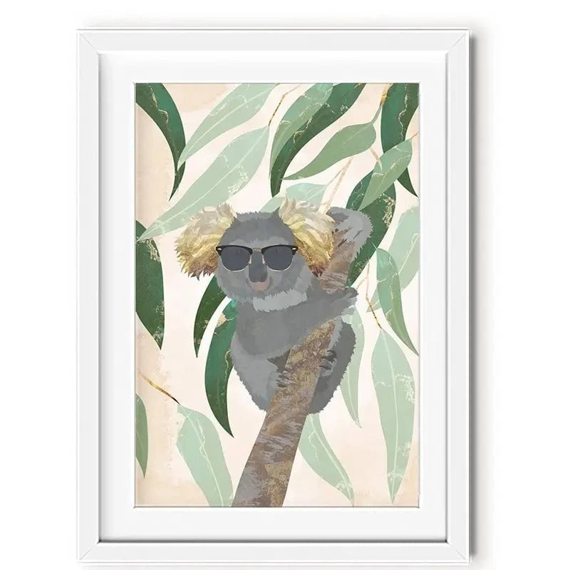 Koala In The Tree Framed Art Print Koala In The Tree Framed Art Print wall art product Sarah Manovski