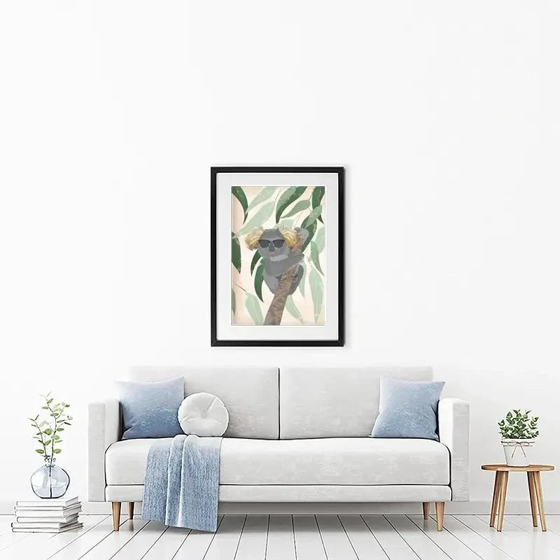 Koala In The Tree Framed Art Print Koala In The Tree Framed Art Print wall art product Sarah Manovski