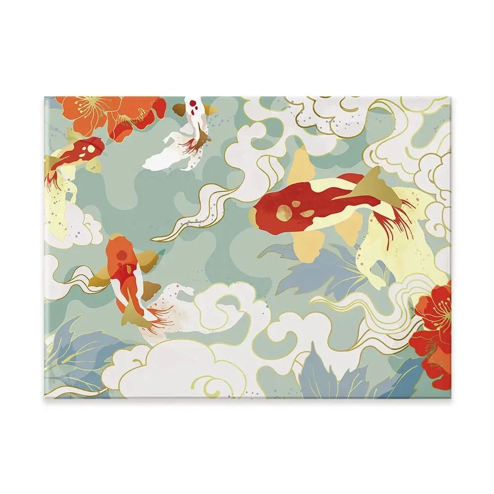 Koi Canvas Print Koi Canvas Print wall art product TWINS DESIGN STUDIO / Shutterstock