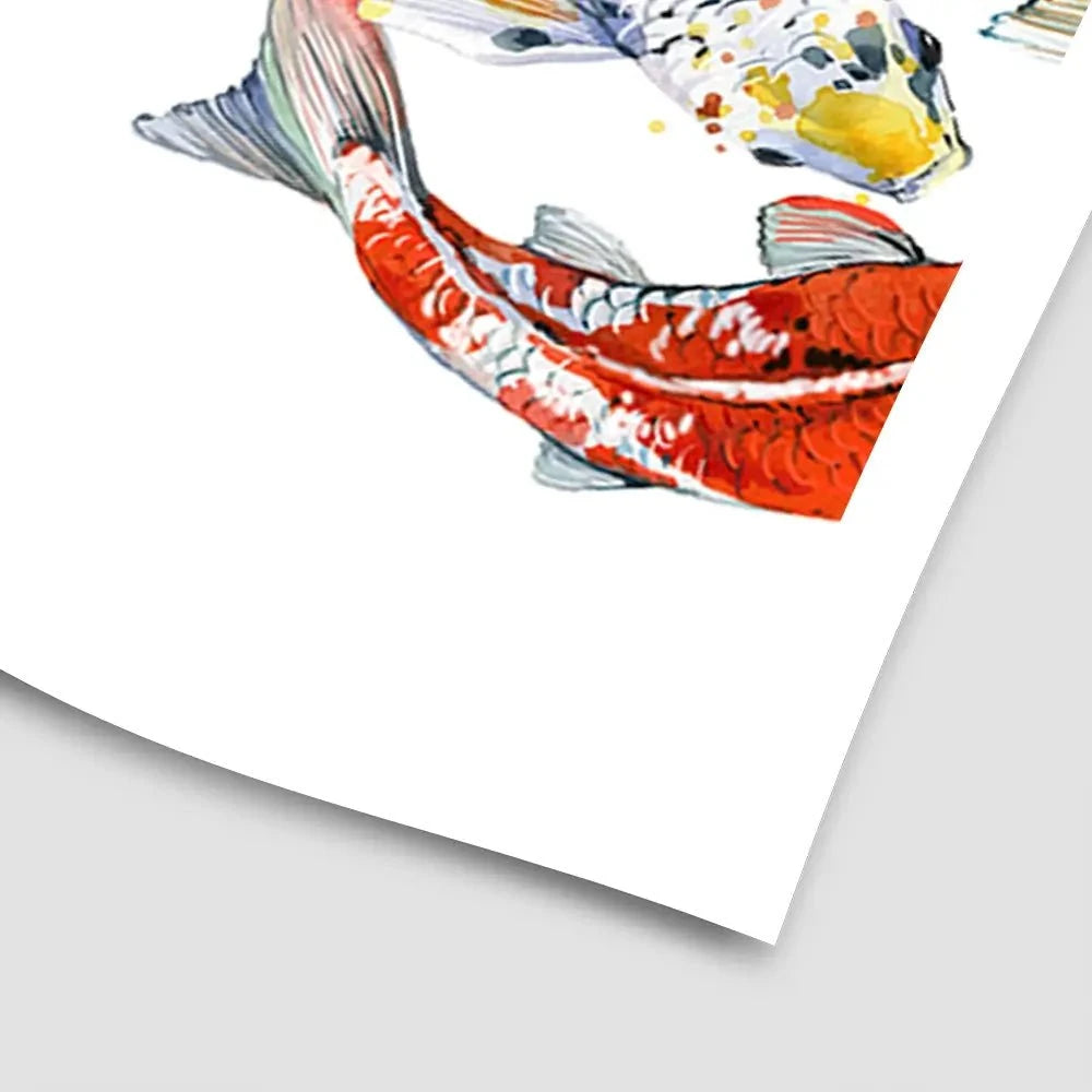 Koi Carp Art Print Koi Carp Art Print wall art product Faenkova Elena / Shutterstock