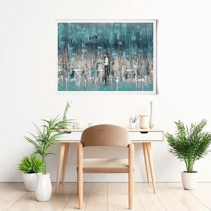 La Jolie Terrasse Art Print La Jolie Terrasse Art Print wall art product Studio Paint-Ing