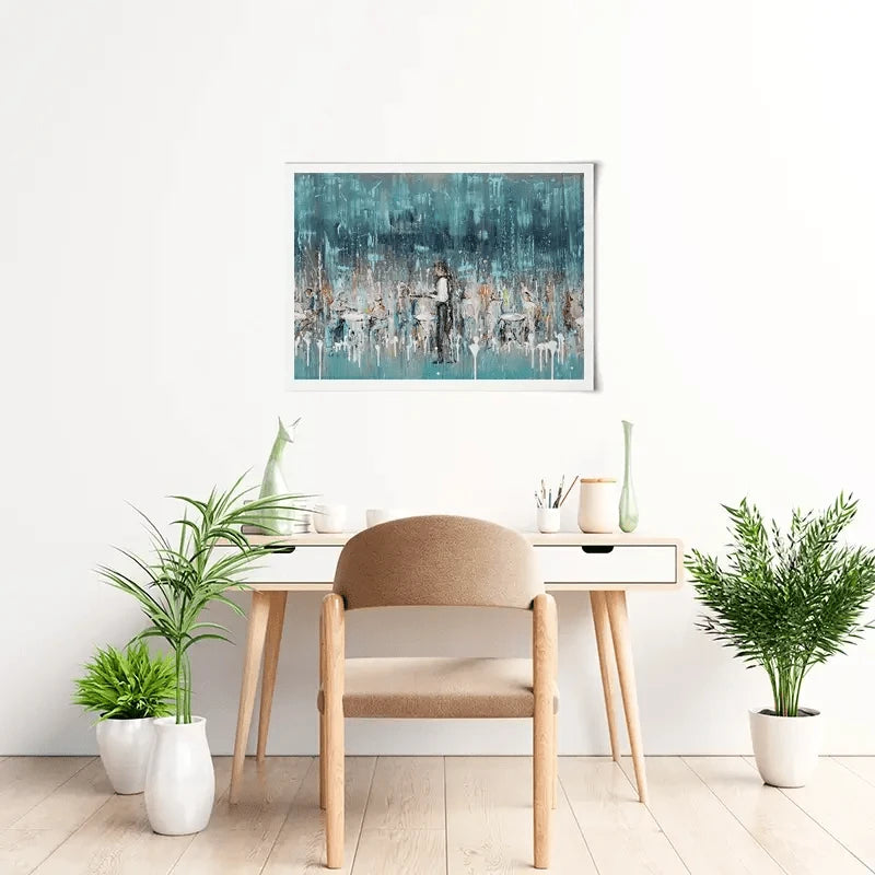 La Jolie Terrasse Art Print La Jolie Terrasse Art Print wall art product Studio Paint-Ing