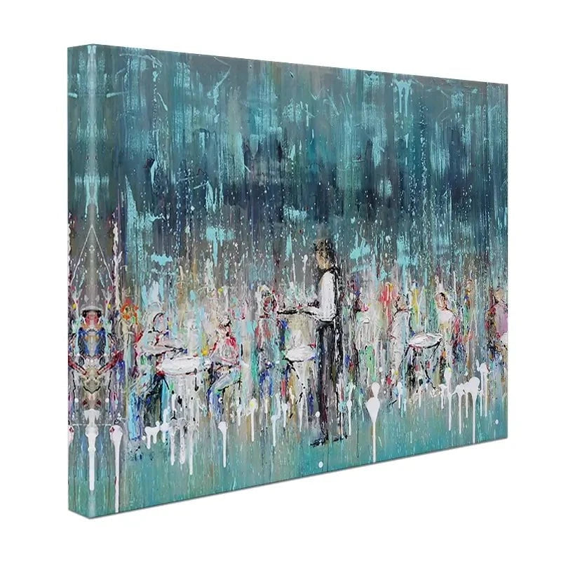 La Jolie Terrasse Canvas Print La Jolie Terrasse Canvas Print wall art product Studio Paint-Ing