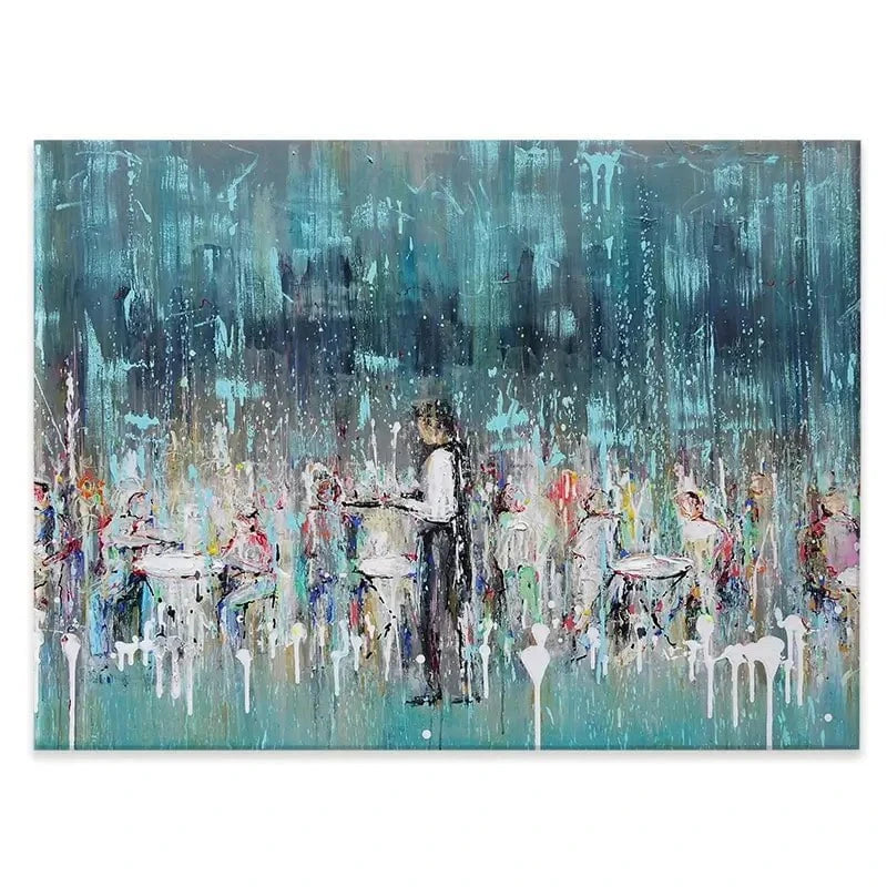 La Jolie Terrasse Canvas Print La Jolie Terrasse Canvas Print wall art product Studio Paint-Ing