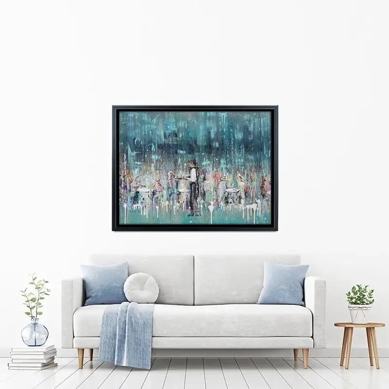 La Jolie Terrasse Canvas Print La Jolie Terrasse Canvas Print wall art product Studio Paint-Ing