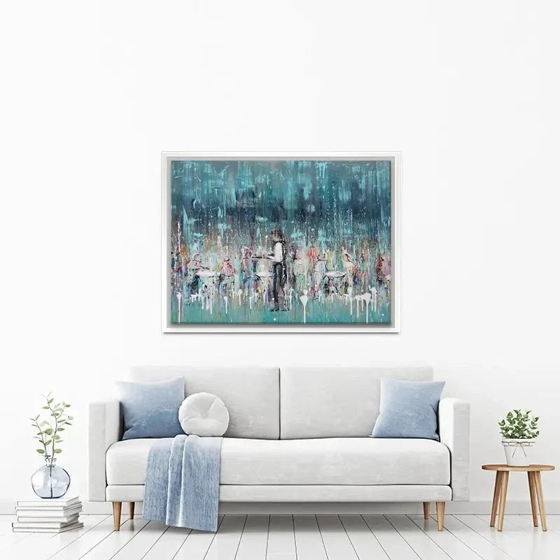 La Jolie Terrasse Canvas Print La Jolie Terrasse Canvas Print wall art product Studio Paint-Ing