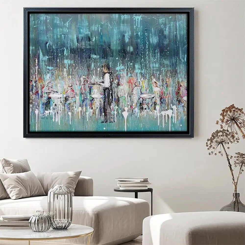 La Jolie Terrasse Canvas Print La Jolie Terrasse Canvas Print wall art product Studio Paint-Ing