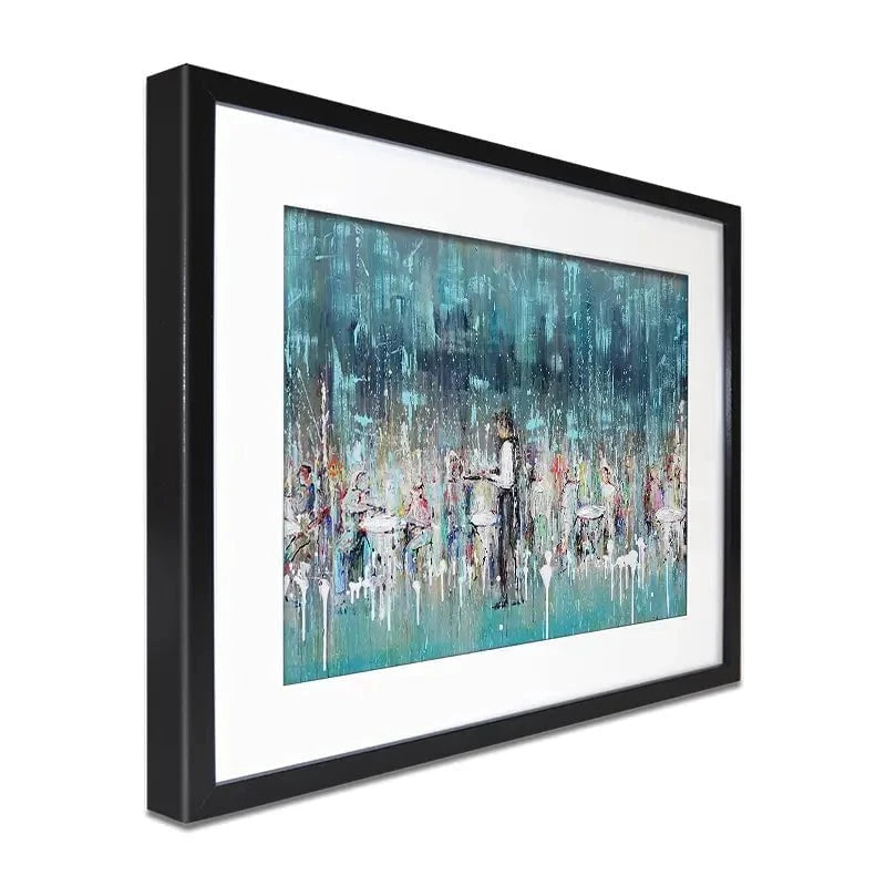 La Jolie Terrasse Framed Art Print La Jolie Terrasse Framed Art Print wall art product Studio Paint-Ing