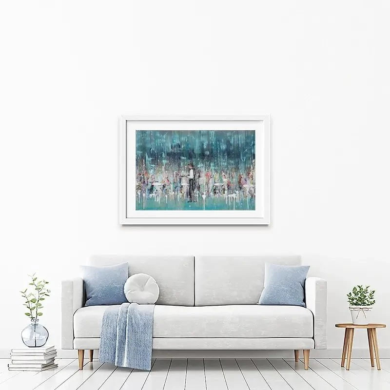 La Jolie Terrasse Framed Art Print La Jolie Terrasse Framed Art Print wall art product Studio Paint-Ing