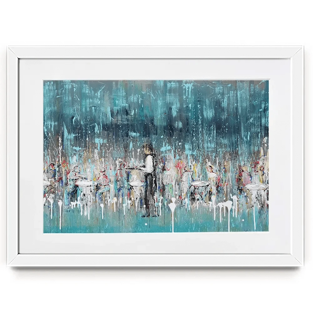 La Jolie Terrasse Framed Art Print La Jolie Terrasse Framed Art Print wall art product Studio Paint-Ing